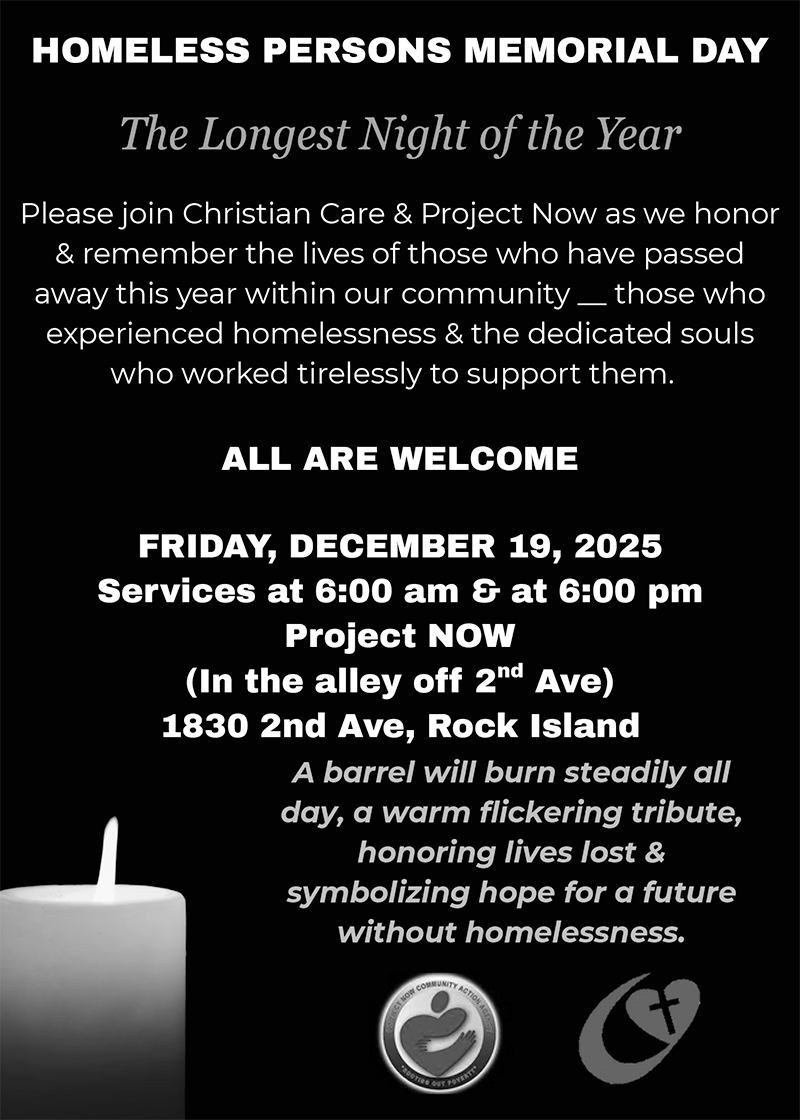 Information about Homeless Persons Memorial Day